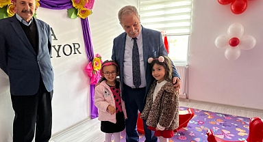 Dar gelirli aileler için 8. kreş açıldı