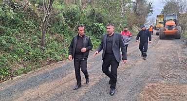 Ordu'da yollara sıcak asfalt konforu