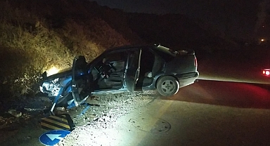 Polisten Kaçarken Kaza Yaptı