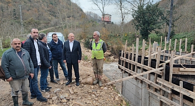 Ünye’de su taşkınlarına kalıcı çözüm