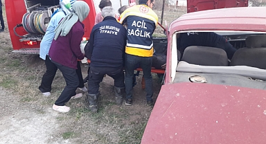 Tokat'ta iki otomobilin çarpıştığı kazada 1 kişi yaralandı
