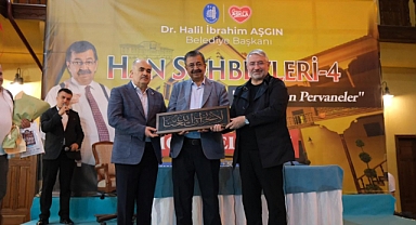 Hayati İnanç, han sohbetlerinin konuğu oldu