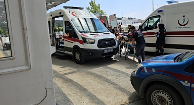 Çorum'da tırla çarpışan traktörün sürücüsü yaralandı