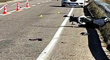 Tokat'ta çarpışan motosiklet sürücülerinden biri öldü