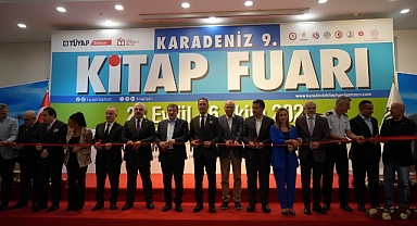 9. Karadeniz Kitap Fuarı açıldı