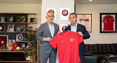 Ali Koç, TFF Başkanı Hacıosmanoğlu'nu ziyaret etti