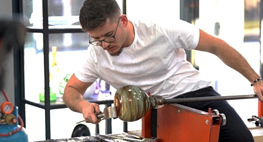 Camı sanatla buluşturan mekan