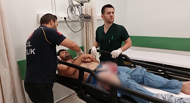  Köpeğin saldırısına uğrayan şahıs kanlar içinde kalarak ölümden döndü