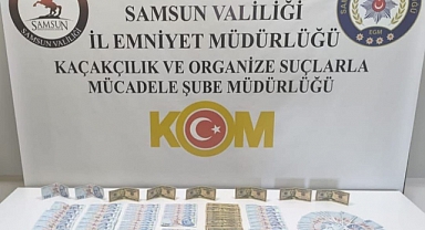 Samsun'da piyasaya sahte para sürmek isteyen zanlı tutuklandı