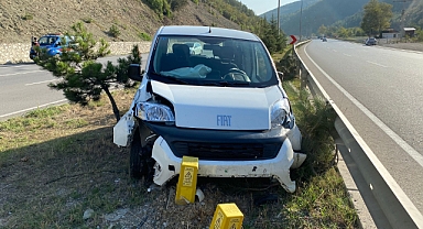 Samsun'da trafik kazası: 2 yaralı