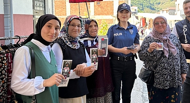 Ordu'da vatandaşlara dolandırıcılık ve KADES bilgilendirmesi