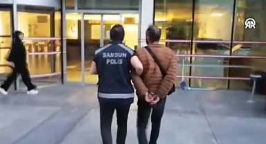 Samsun'da 23 yıl hapis cezası bulunan firari hükümlü yakalandı