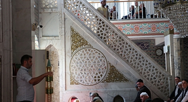 Samsun'da cuma hutbesi farkındalık için işaret diliyle anlatıldı