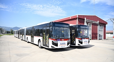 Samsun ulaşımına dev otobüslü takviye