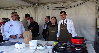 Tokatlı Ayvaz Şef'den 1. Kütahya Gastronomi Yarışması'nda Tokat Bez Sucuğuna Övgü