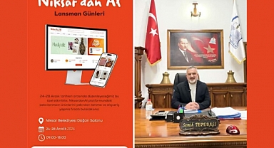 “Niksar’dan Al” Lansmanı 24 Aralık’ta