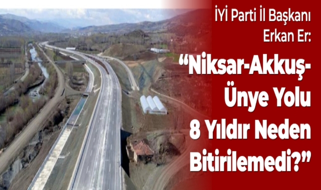 İYİ Parti İl Başkanı Erkan Er: 