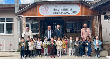 Niksar'da Minikler Atölyeleri Gezdi, Meslekleri Tanıdı