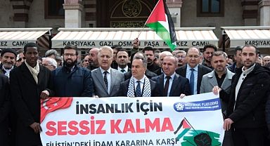 Tokat’ta Filistin’e Destek