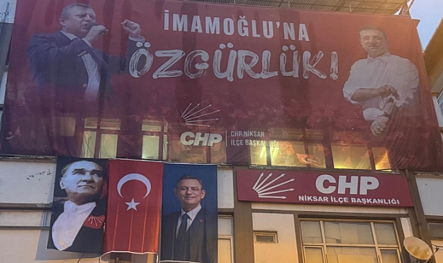 CHP Niksar İlçe Başkanı Olçay: 