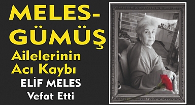 MELES-GÜMÜŞ AİLLELERİNİN  ACI KAYBI 