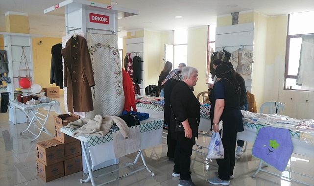 Niksar’da Kadın Dayanışması Kermeste Buluştu