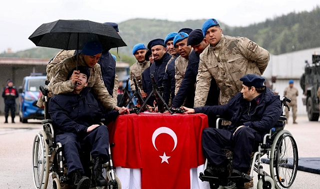 Özel Bireyler Tokat’ta Askerlik Heyecanı Yaşadı