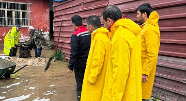 Sağanak Yağış Turhal’ı Vurdu: Hayvanlar Güvenli Bölgeye Sevk Edildi