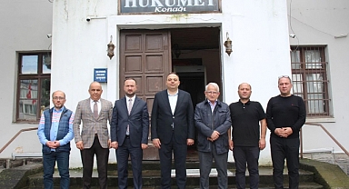 Tokat Basın Temsilcileri Erbaa'da Resmi Ziyaretlerde Bulundu