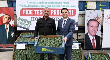 Tokat’ta Yeni Sezon Öncesi Fide Desteği