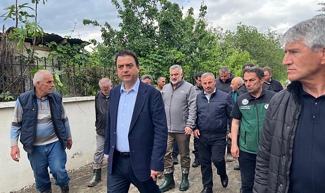 Vali Köklü Sel Bölgesinde: Niksar'da Çalışmaları Yerinde İnceledi