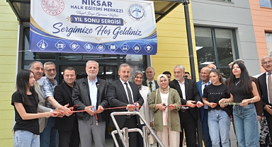 El Emeği Göz Nuru Eserler Niksar'da Sergilendi