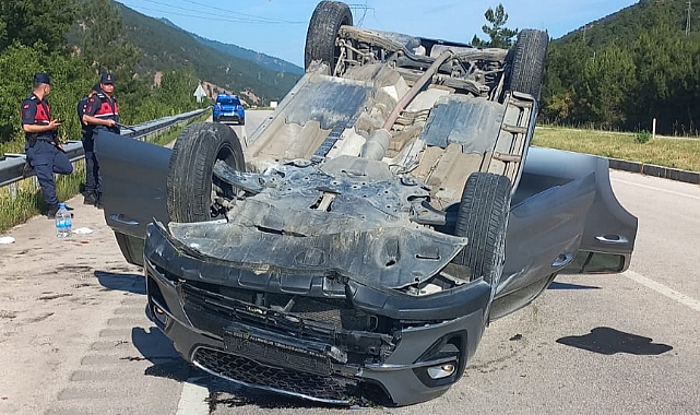 Reşadiye’de Otomobil Takla Attı 1 Kişi Öldü, 5 Kişi Yaralandı