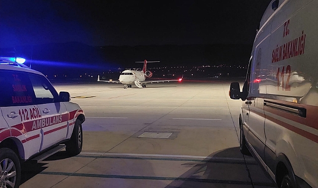 Tokat'ta Ambulans Uçak 11 Yaşındaki Çocuk İçin Havalandı