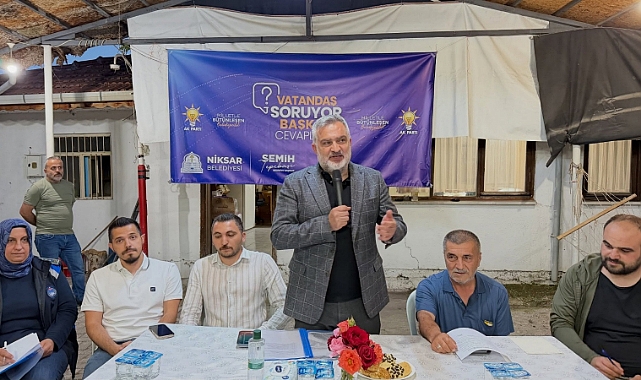 Vatandaş Sordu, Niksar Belediye Başkanı Cevapladı
