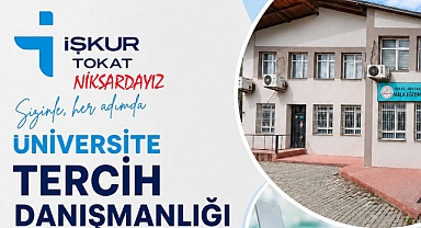 İŞKUR'dan Niksar'da Ücretsiz Tercih Desteği