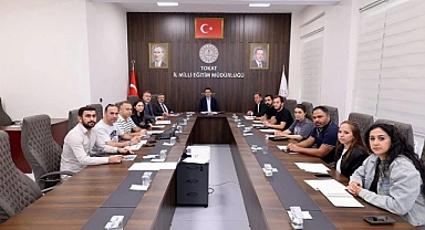 Tokat’ta ki Eğitim Yatırımları Değerlendirildi