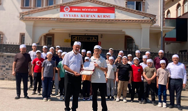 Erbaa’da Hafızlık Belgeleri Takdim Edildi