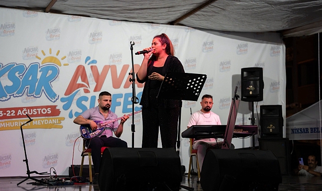 Niksar Ayvaz Su Fest Coşkulu Başladı