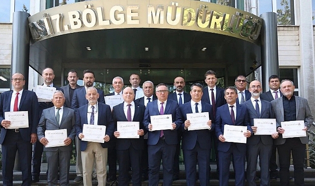 DSİ Personeline Tokat Valiliği’nden Başarı Belgesi