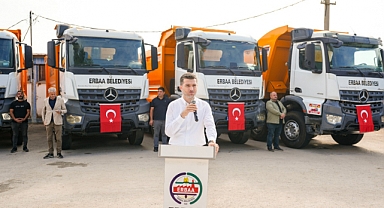 Erbaa Belediyesi’ne Yeni Araçlar Takviye Edildi