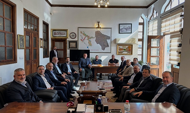 AK Parti Heyetinden Niksar Belediyesine Ziyaret