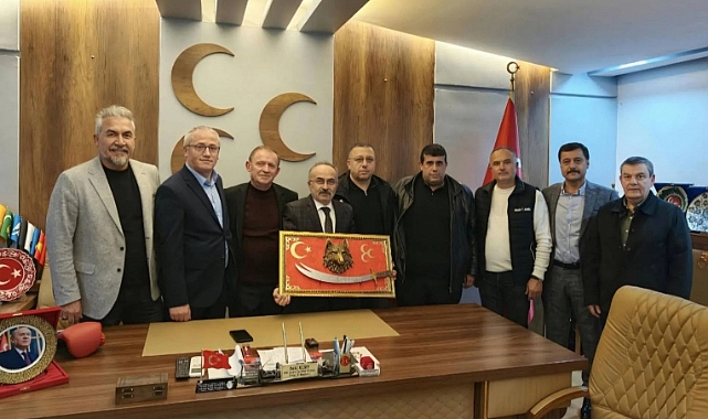 MHP İl Başkanına Niksar’dan Özel Hediye!