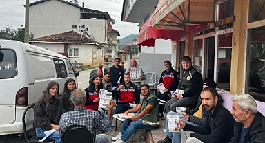 Niksar'da Üniversitelilerden Çevre Farkındalığı Çalışması