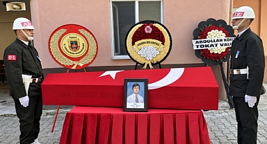 Niksar'ın Kaza Gazisi Murat Aydın Toprağa Verildi