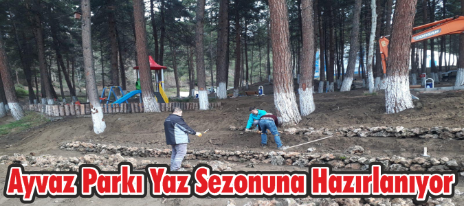 Ayvaz Parkı Yaz Sezonuna Hazırlanıyor