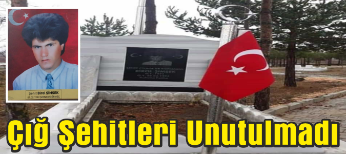 Çığ Şehitleri Unutulmadı