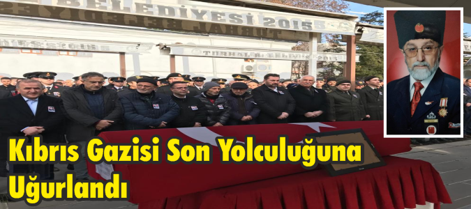 Kıbrıs Gazisi Son Yolculuğuna Uğurlandı
