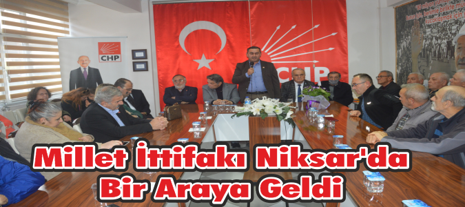 Millet İttifakı Niksar'da Bir Araya Geldi