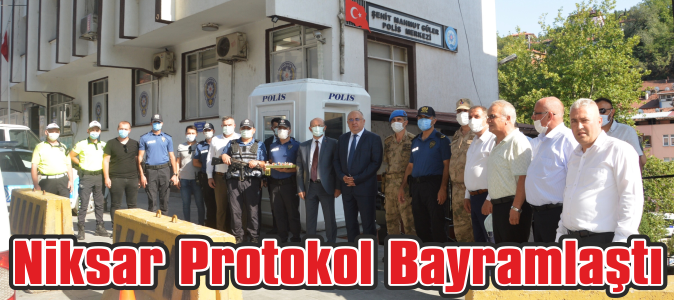Niksar Protokol Bayramlaştı